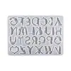 Molde de Resina Enviado por el Fabricante Llavero DIY Colgante para Bolsa Versión Completa Gato Letra Inglesa Molde de Silicona Venta al por Mayor