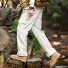 Calça de Montanhismo Masculina de Perna Larga Transfronteiriça Europeia e Americana Primavera e Outono Montanha Outdoor Calças Casuais Soltas com Caimento Versáteis