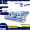 Parafuso de máquina de cabeça chata de ameixa de grau 10,9 de zinco azul e branco/parafuso de máquina de cabeça redonda de ameixa galvanizado parafuso de ameixa M3-M10