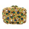 Bolso de Piedra Transfronterizo Nuevo Bolso de Noche Incrustado de Diamantes Bolso de Cristal de Lujo Colorido Bolso de Mano Pequeño para Vestido Bolso de Mujer