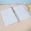 Carpeta Cuaderno de Hojas Sueltas Simple Desmontable Bloc de Notas para Estudiantes A5 Línea Horizontal Cuaderno de Espiral Cuadrículas Cuadrículas Cuaderno