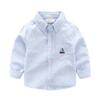 Camisas de Manga Larga para Niños Primavera Nuevas Camisas Blancas para Bebé Niños 1 Año 3 Niños Bebé Niños y Niñas Camisas