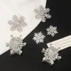 Grampo de Cabelo Metálico Grande de Floco de Neve para Mulheres, Pequeno Presilha Bico de Pato, Presilha para Franja da Testa, Acessório de Cabelo com Acabamento Premium