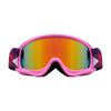Suministros de esquí gafas de esquí cilíndricas antivaho de doble capa montañismo al aire libre revestimiento antiviento y arena/para niños HX07