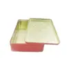 Fabricante de Dongguan Caja de Hojalata Personalizada Caja de Lata Rectangular para Regalo Caja de Lata para Empaque de Dulces Galletas Horneado Tarro Navideño