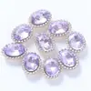 Girasol Ovalado Punto Diamante Cosido a Mano Diamante Joyería DIY Pasador Joyería Accesorios Diamante de Vidrio Nacional Aaa