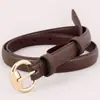 2025 Nuevo Estilo Cinturón de Cuero Genuino para Mujer Hebilla de Pasador Versátil Cinturón de Mujer Accesorio Decorativo para Vestidos y Jeans En Stock Venta al por Mayor