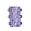 Conjunto de Cristal para Homens, Anel Trava Lagarta para Aumentar o Prazer, Camisinha de 12 Dentes, Produtos Adultos Atacado, Brinquedo Sexual Vibratório Telescópico