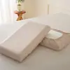 Funda de almohada de algodón puro para almohada viscoelástica para sueño profundo, funda de almohada acolchada 100% algodón para hombre, funda interior universal antiaceite para núcleo de almohada