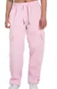 Tendencia Transfronteriza Europea y Americana Primavera y Otoño Versátil Tendencia Deportiva Resistente al Desgaste Ropa de Trabajo Pantalones Largos para Hombre Casual Multibolsillos Pierna Recta