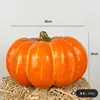 Modelo de Calabaza Accesorios para Festival de la Cosecha Decoración de Casa de Campo Halloween Centro Comercial de Verduras Exhibición en Ventana Adornos para Sala de Exposiciones