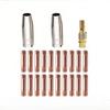 Consumibles de Soldadura Mb15Ak Transfronterizos Antorcha de Soldadura con Protección de Gas Boquilla de Soldadura Punta de Contacto Biela Juego de Puntas Protectoras