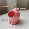 Herramientas para Uñas Cabezales de Lijado Tubo de Almacenamiento de Herramientas Gato Lindo de Dibujos Animados Shiba Inu Dinosaurio Conejo Lavador de Pinceles