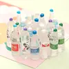 Botella de Vino Pequeña Simulada Mixta Hecha a Mano DIY Estéreo Juguete de Comida Botella de Bebida Accesorios de Resina Juguetes para Niños Pequeños Adornos
