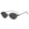 Óculos de Sol Aro Livre com Pedras de Diamante para Mulheres Moda High-End Lentes Cortadas Estilo Individual Tendência