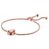 Pulsera de Acero Inoxidable Estilo Japonés-Coreano Nuevo Estilo para Mujer Pulsera de Moda Sencilla con Incrustaciones de Piedras con Forma de Gota Ajustable Personalidad