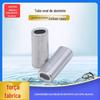 Fábrica one-stop equipamento de pesca atacado tubo de alumínio plano único tubo manga de alumínio alumínio único furo manga de alumínio único tubo acessórios manga oval