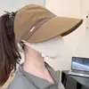 Sombrero de Cubo Bordado Floral Estilo Japonés para Mujer, Sombrero Versátil Retro de Moda, Circunferencia de Cabeza Grande, Sombrero de Cubo Adelgazante