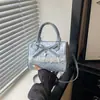 Bolso de mano moderno estilo coreano para chica joven, nuevo de verano 2026, bandolera de nicho de moda con ribete de encaje