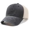 Gorra de Béisbol Vintage Lavada Gorra de Malla Transpirable para Hombres y Mujeres Protección Solar Sombrero Parasol Disponible en Múltiples Colores