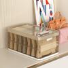 Organizador Premium Grande Deslizable para Ropa y Pantalones, Caja de Almacenamiento Dividida para Armario del Hogar