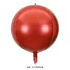 Ventas Directas Transfronterizas Globos Redondos de Papel de Aluminio 4D de 50 Pulgadas 60 Pulgadas 22 Pulgadas Tema de Cumpleaños Fiesta Globos Decorativos de Papel de Aluminio