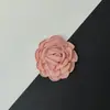 Flor de Begonia con Borde Enrollado Estilo Coreano Parche de Tela Tridimensional Traje Broche Calcetín Accesorio para el Cabello Piezas Hechas a Mano para DIY