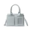 Bolsas Casuais Tendência 2026 para Mulheres, Bolsas Transversais com Design Exclusivo, Bolsas de Mão Quadradas Pequenas Simples para Mulheres