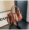 Comércio Exterior Transfronteiriço de Alta Qualidade Retro Melaude Bolsa de Mão Bolsa Feminina Moda Versátil Bolsa Saco Versátil Versão Coreana Bolsa de Ombro