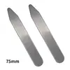 Acessórios de Vestuário Estadias de Colarinho Metal Ferro Inserções de Canto de Camisa Acessórios de Vestuário de Bambu Endurecedores de Colarinho Clipes Fixos de Canto de Camisa