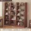 Estante de Chão Prateleira de Armazenamento Armário de Exposição Trapezoidal Combinação Estilo Retrô Armário Doméstico Simples Prateleira de Armazenamento Multicamadas Estante de Livros