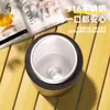 Termo de Acero Inoxidable 316, Bonita Taza con Popote de Doble Uso para Estudiante Mujer, Tetera Portátil Grande para Coche de Hombre