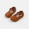Zapatos Birkenstock para Niñas Primavera y Otoño 2026 Nuevos Zapatos Pequeños de Cuero Zapatos de Princesa para Niños Suela Suave Zapatos para Bebé Niña Zapatos de Otoño