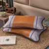 Almohada de Trigo Sarraceno de Verano, Núcleo de Almohada de Ratán Helado de Verano, Soporte para la Columna Cervical para Adultos, Ayuda para Dormir, Almohada de Bambú, Dura para Toda la Cabeza para Hombres