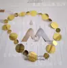 Decoración de accesorios de boda coloridos de oro y plata, cortina de lentejuelas brillante láser de 3cm5cm8cm10cm, tira de lentejuelas