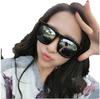 Gafas de sol Pepper para hombre y mujer, popular película de color reflectante, tendencia de moda, gafas de sol europeas y americanas, gafas de sol 8235