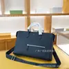 Bolso Bandolera de Cuero Genuino de Primera Capa W Bao Long Maletín de Negocios de Moda para Hombre Especialmente Diseñado para Bolsos Transfronterizos