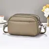 Bolsas Femininas Tendência 2026 Novo Modelo Cor Sólida Versátil Bolsa Transversal de PU Bolsa Pequena Bolsa de Ombro de Grande Capacidade Feminina Bolsa Quadrada Pequena