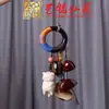 Sonajeros de Semillas y Cáscaras de Frutas, Manualidades Artísticas, Carrillones de Viento Hechos a Mano, Colgantes de Frutas para Plantas, Adornos Colgantes para Mochilas y Coches