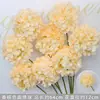 Flor de Simulación Hortensia Piruleta Hortensia Decoración del Hogar Material para Arreglo Floral Arte Floral de Boda Flor Bola de Nieve Flor Artificial