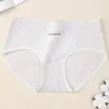 Ropa interior de encaje de algodón puro de grado A de hilo de colores para mujer, de cintura media, 10A, antibacteriana, 100% algodón, entrepierna extendida, venta al por mayor