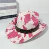 Amazon explosiones transfronterizas estilo europeo y americano cabeza de vaca sombrero vaquero occidental patrón vaca lechera sombrero parasol protector solar sombrero retro