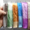 Tie-dye Doble Cara Franela Estampado Cuadros Nuevo Estampado Cuadrado Grund Shu Textil del Hogar Pijamas Tela con Puntos de Dibujos Animados