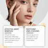 Adesivos para Cuidados com a Pele com Fórmula Suave para Limpeza, Hidratação e Suavização da Pele de Forma Suave e Confortável. Conveniente para Uso Externo Diário