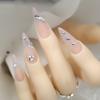 Nuevo Estilo Arte de Uñas Taladro de Malta Celebrante de Internet Mini Fondo Plano Tamaño Pequeño Ortografía Taladro Espiga de Trigo Joyería para Uñas Súper Flash Taladro de Cristal con Forma