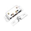 Cierre Magnético para Armario Cerradura de Bola de Acero Inoxidable Pestillo para Gabinete Clip para Puerta de Gabinete Estilo Antiguo Accesorios para Muebles Cerradura de Bola para Puerta de Armario