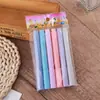 Resaltador Macaron de Gran Capacidad Marcador Retro Multicolor para Estudiante Bolígrafo Marcador Colorido