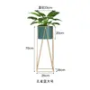 Nórdico simples ferro flor rack de armazenamento rack flor prateleira interior sala de estar varanda andar verde rosa verde planta floreira rack