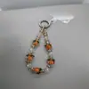 Cadena de Teléfono Móvil de Cristal de Gama Alta Colgante de Lanyard con Cuentas de Vidrio para Teléfono Móvil Cadena Retro para Colgar en la Muñeca Colgante de Ins Bolso
