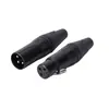Exclusivo transfronteiriço para cabeça Canon cabeça Canon macho e fêmea três núcleos grandes plug de áudio XLR plug de mixer de microfone
